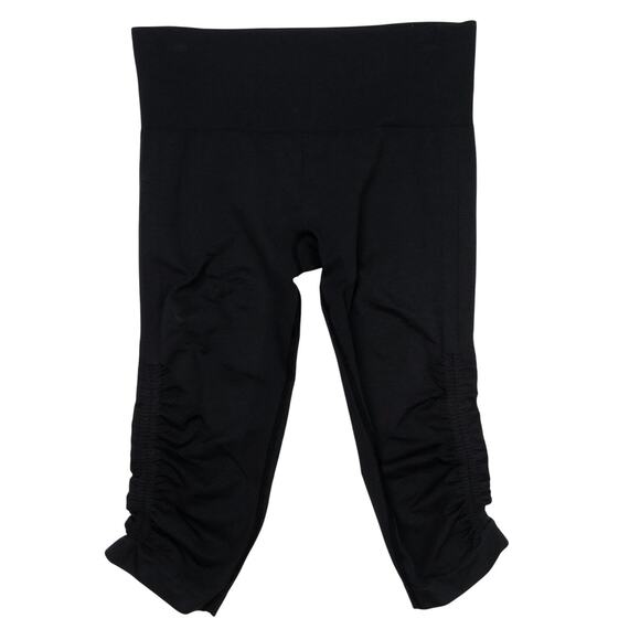 Lululemon Ebb to Street Crop 21" Leggings Ruched Sides Size 6 - Picture 2 of 6